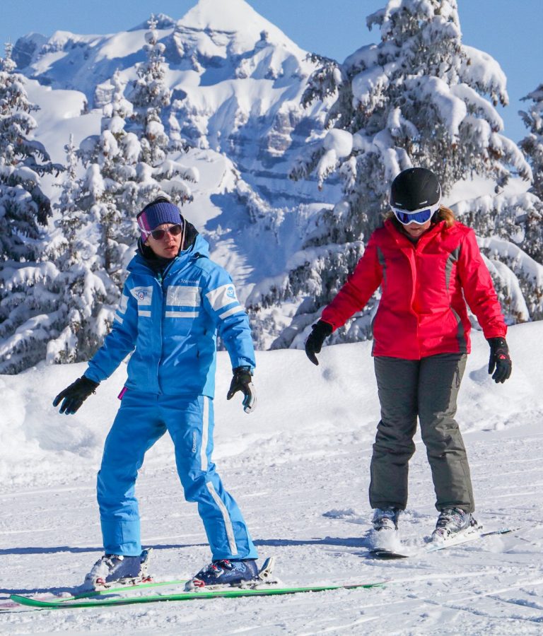Adult ski lessons – Les Gets