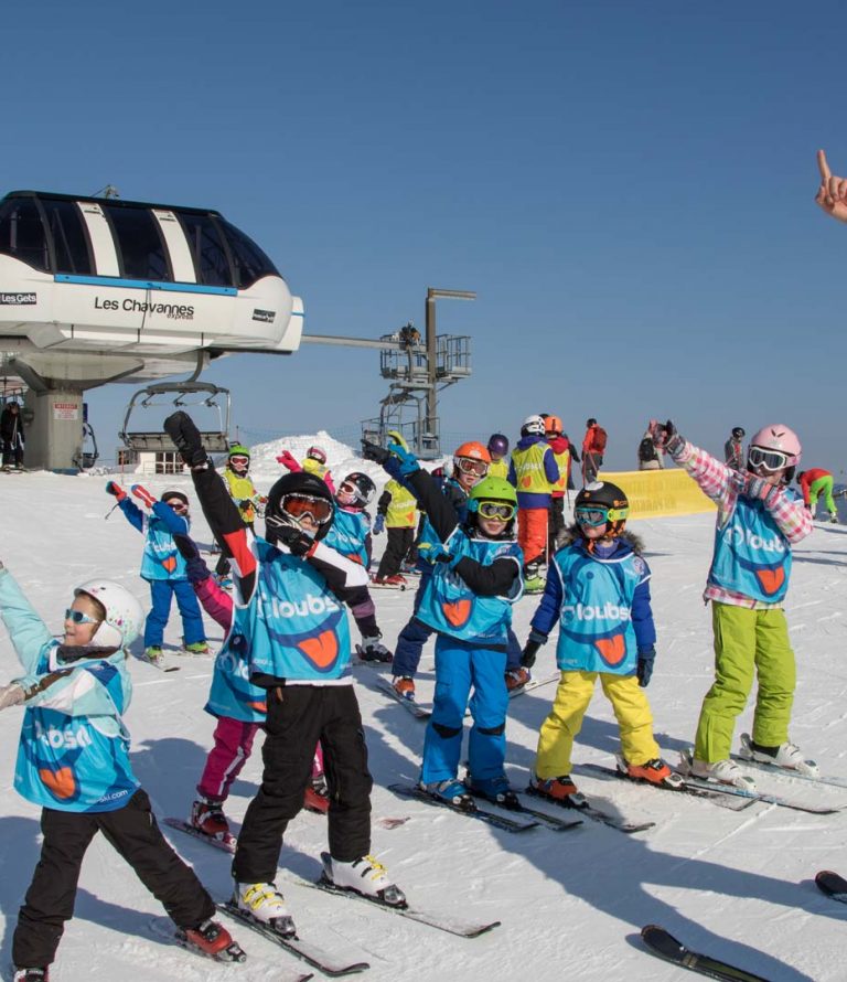 Children’s ski classes – Les Gets