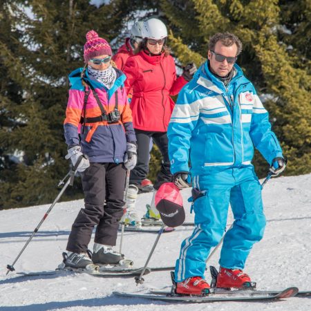 Adult ski lessons – Samoëns